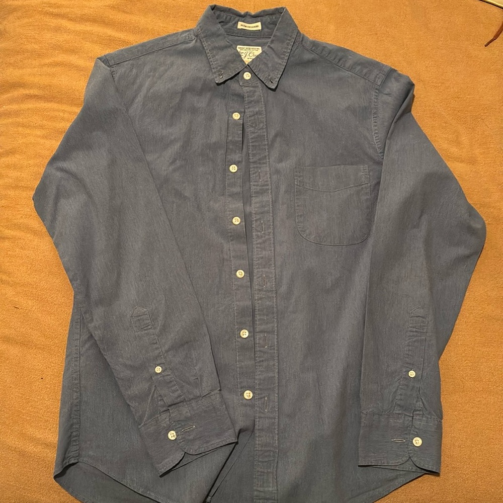 J. Crew slim untucked oxford